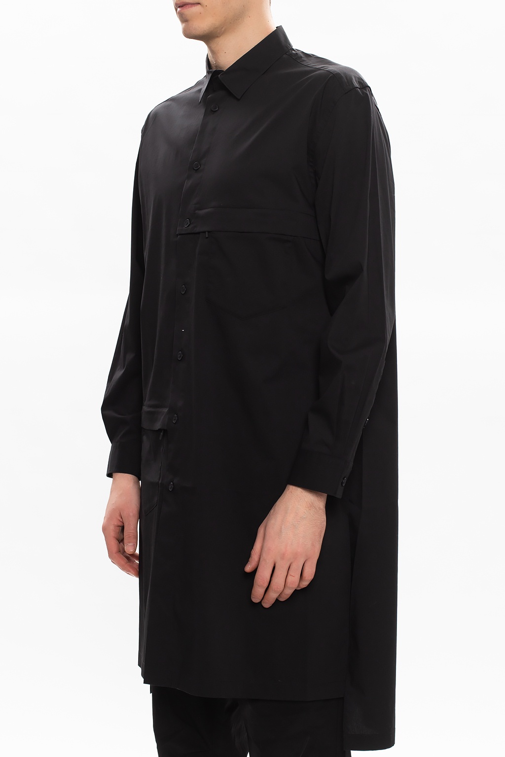 Y-3 Yohji Yamamoto Long shirt | Men's Clothing | Vitkac